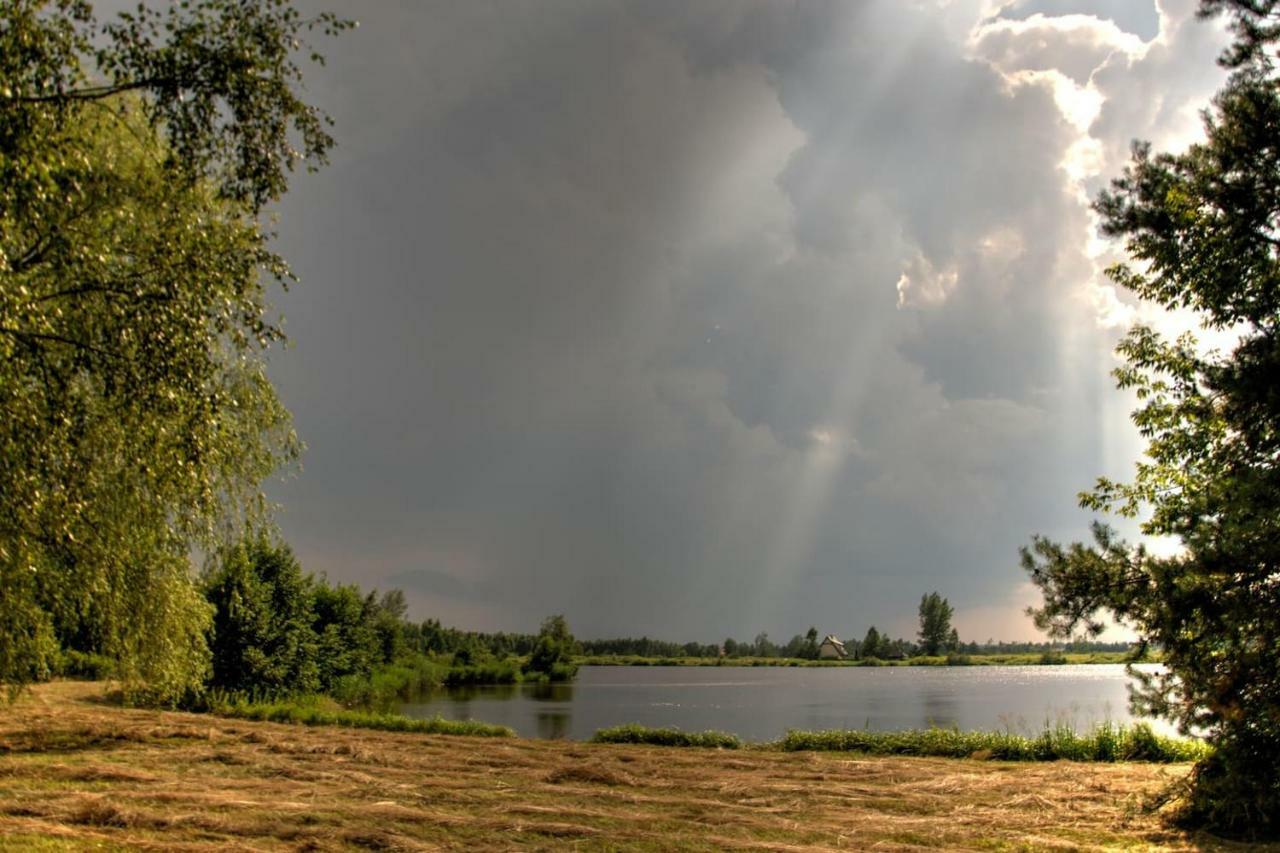 Domek Letniskowy Caloroczny W Rzemieniu Vila Exterior foto